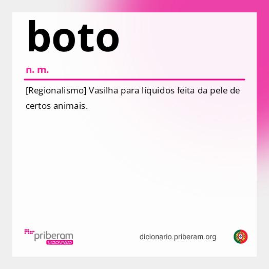 Significado de boto